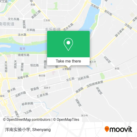 浑南实验小学 map