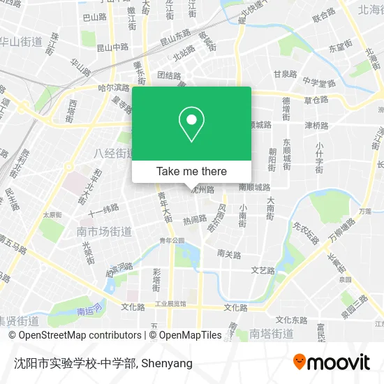 沈阳市实验学校-中学部 map