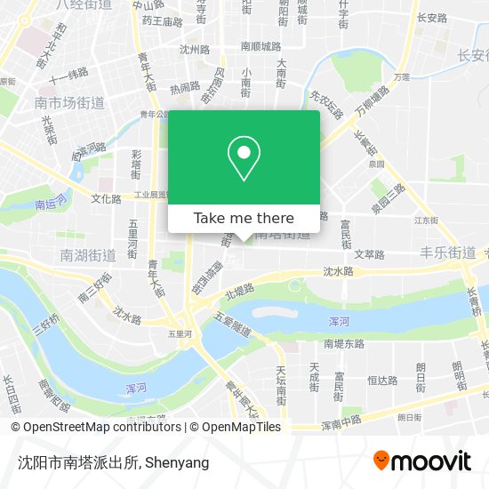 沈阳市南塔派出所 map