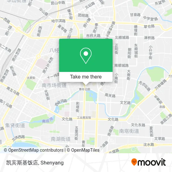 凯宾斯基饭店 map