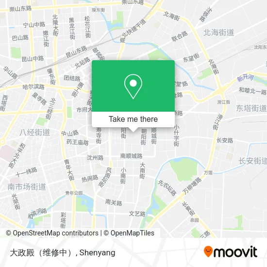 大政殿（维修中） map