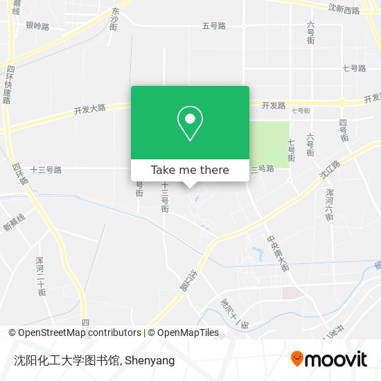 沈阳化工大学图书馆 map