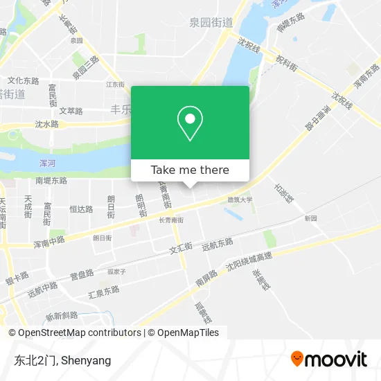 东北2门 map
