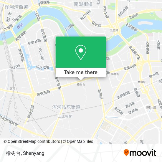 榆树台 map