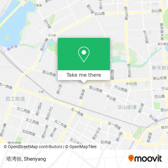 塔湾街 map