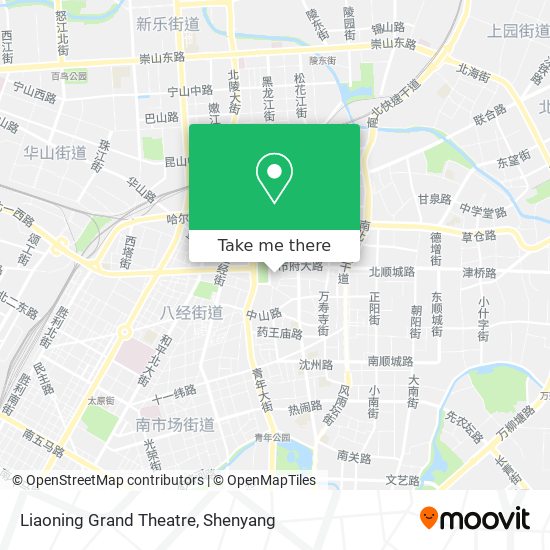 Liaoning Grand Theatre map