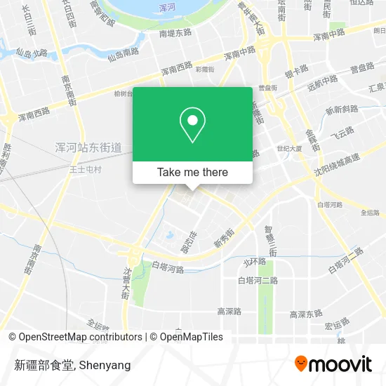 新疆部食堂 map