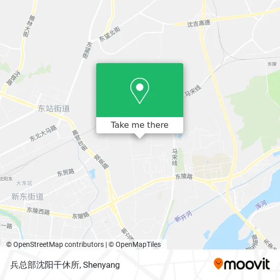 兵总部沈阳干休所 map