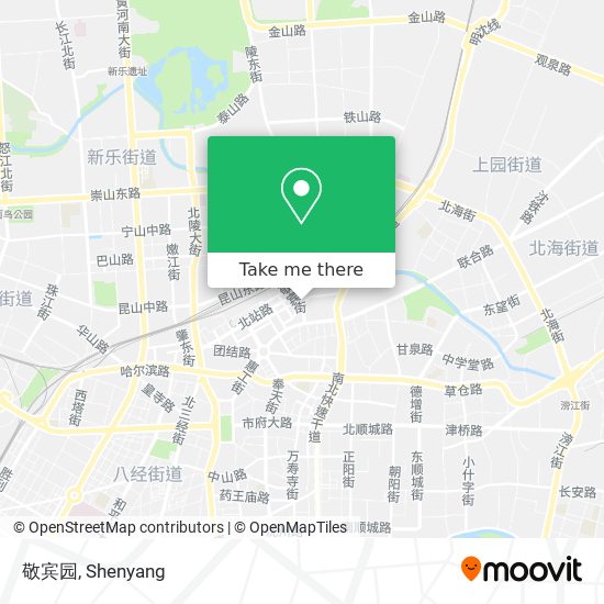 敬宾园 map
