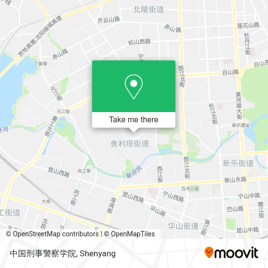 中国刑事警察学院 map