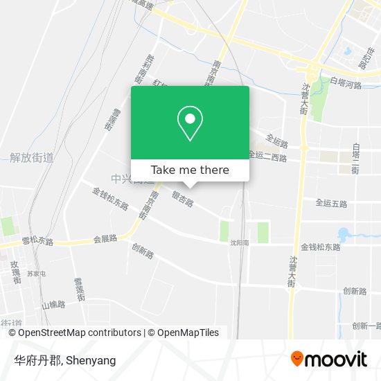 华府丹郡 map