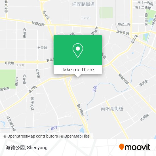 海德公园 map