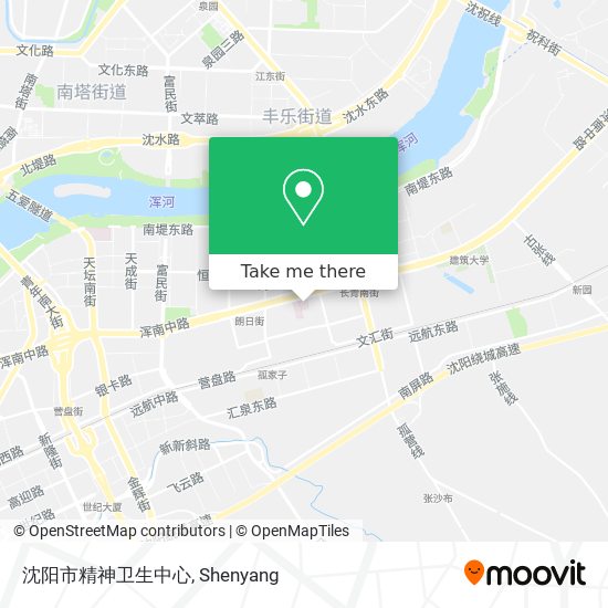 沈阳市精神卫生中心 map