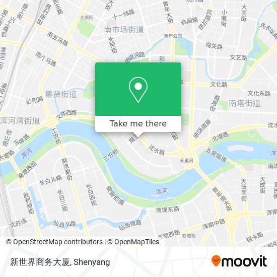 新世界商务大厦 map