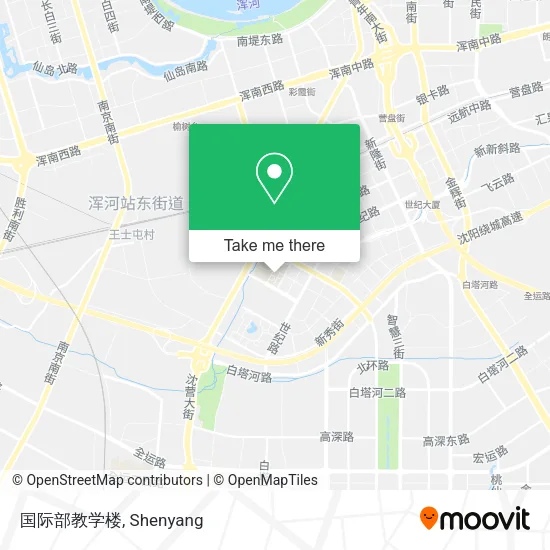 国际部教学楼 map