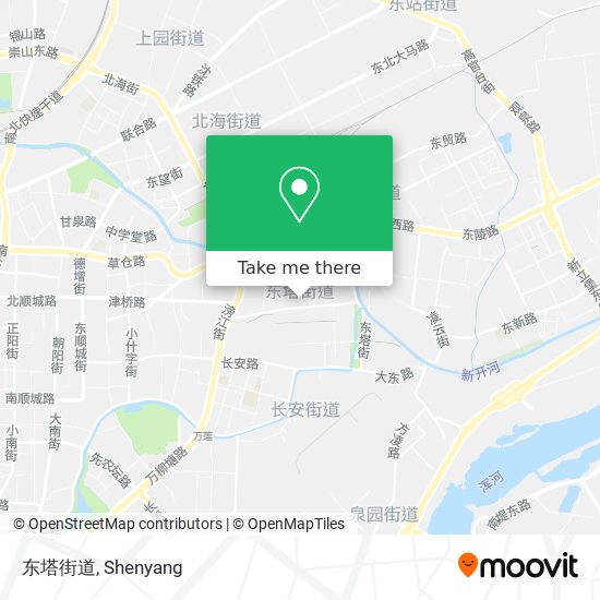 东塔街道 map