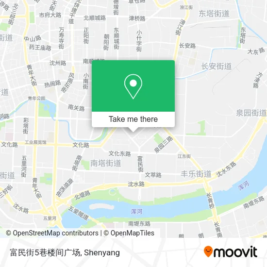 富民街5巷楼间广场 map