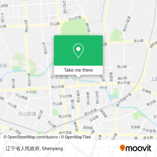 辽宁省人民政府 map
