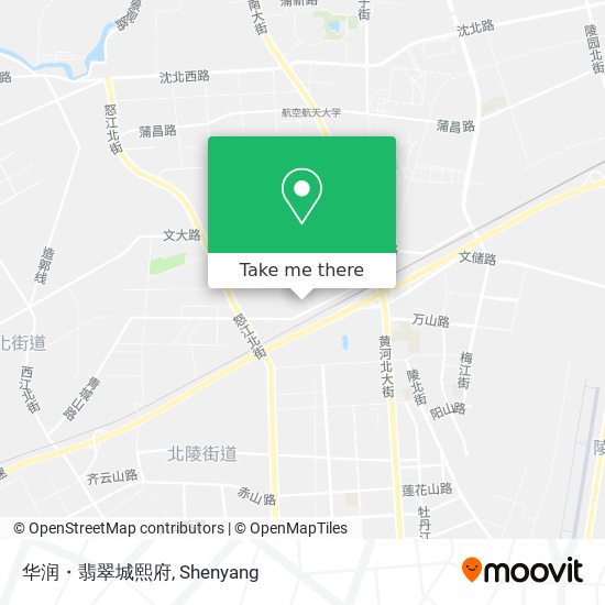 华润・翡翠城熙府 map
