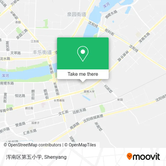 浑南区第五小学 map