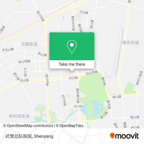 武警总队医院 map