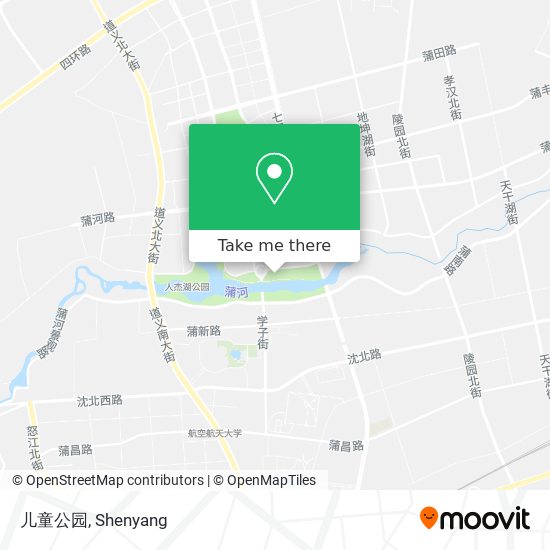 儿童公园 map