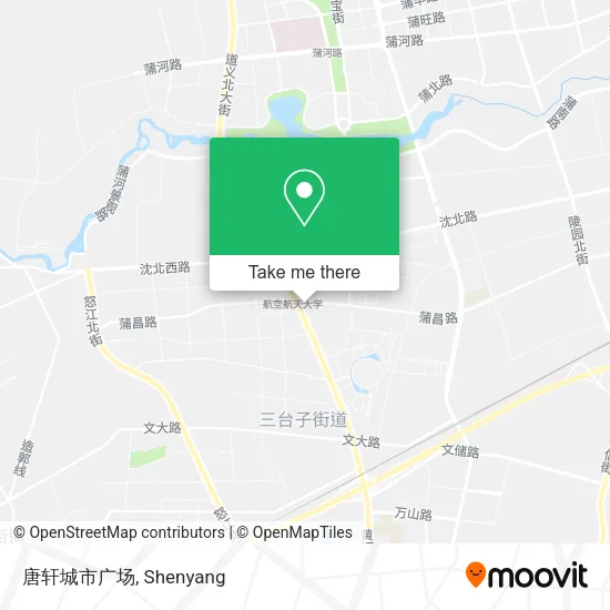 唐轩城市广场 map