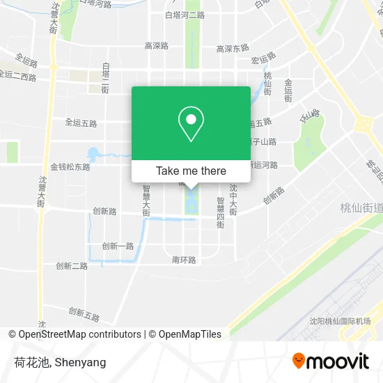 荷花池 map