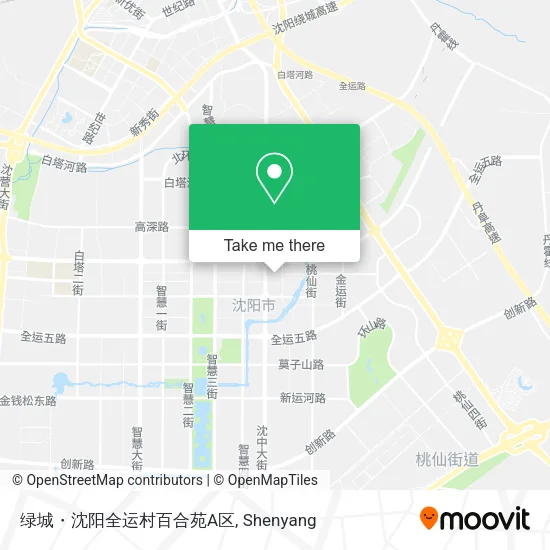 绿城・沈阳全运村百合苑A区 map