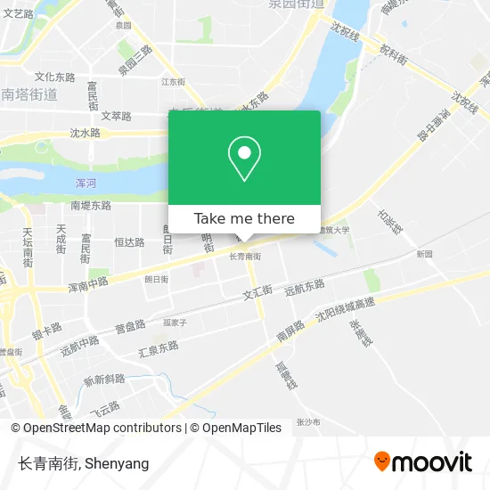 长青南街 map
