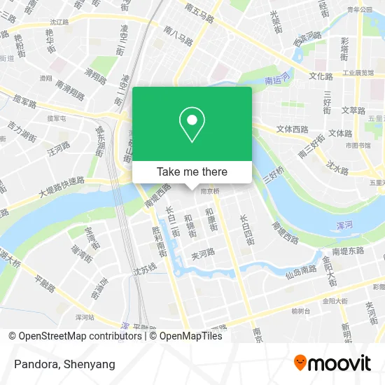 Pandora map