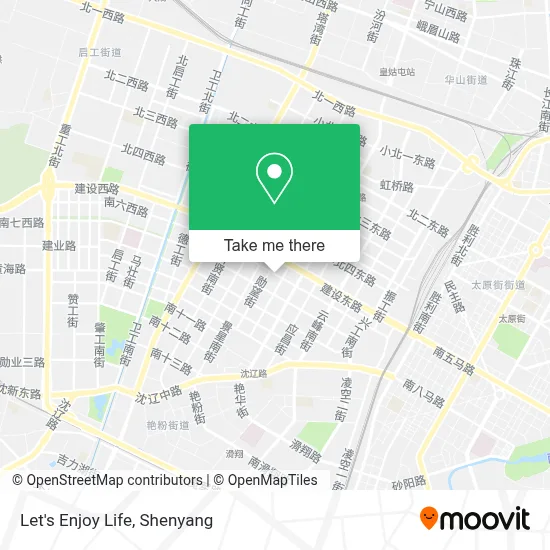 Let's Enjoy Life map