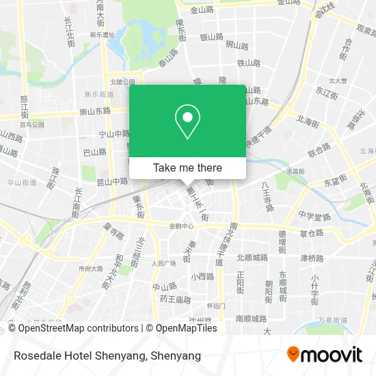 Rosedale Hotel Shenyang map