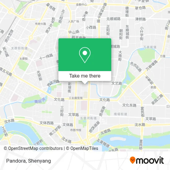 Pandora map