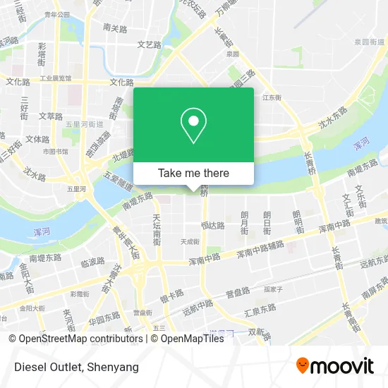 Diesel Outlet map