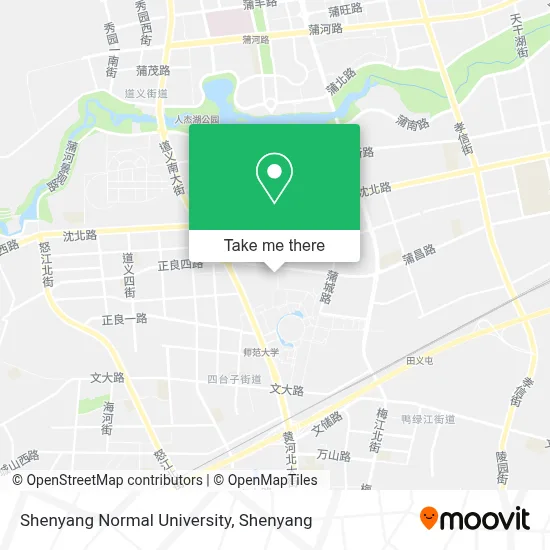 Shenyang Normal University map