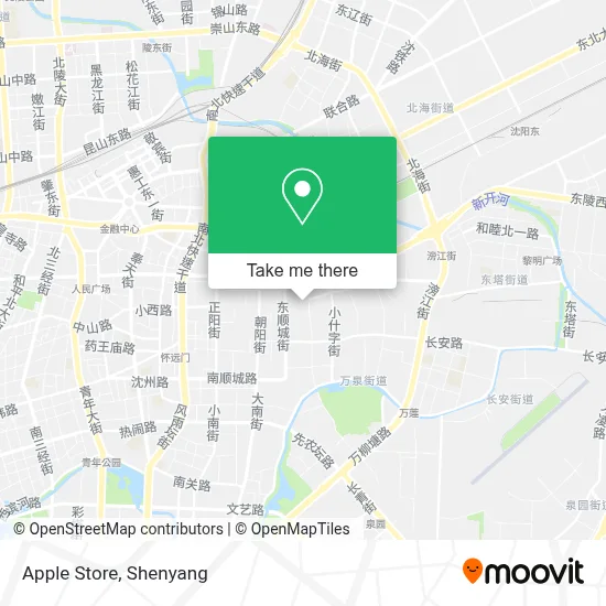 Apple Store map