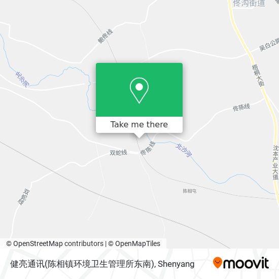 健亮通讯(陈相镇环境卫生管理所东南) map