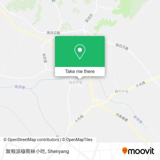 聚顺源穆斯林小吃 map