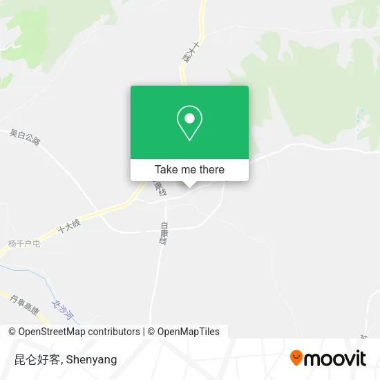 昆仑好客 map