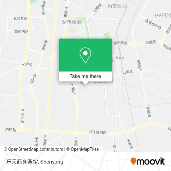 乐天商务宾馆 map