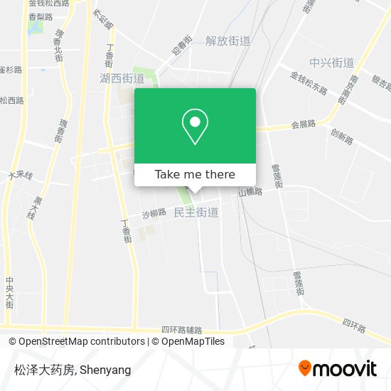 松泽大药房 map