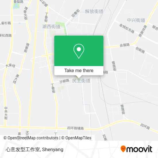 心意发型工作室 map
