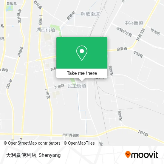 天利赢便利店 map