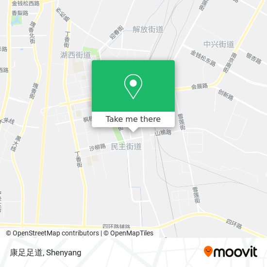 康足足道 map