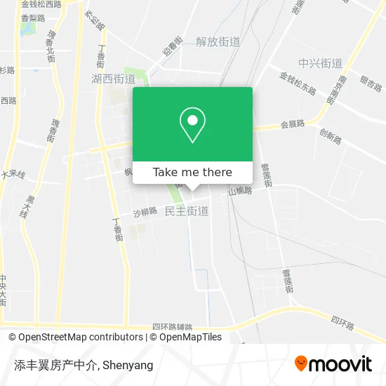 添丰翼房产中介 map