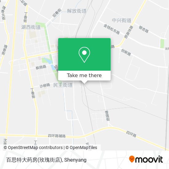 百思特大药房(玫瑰街店) map