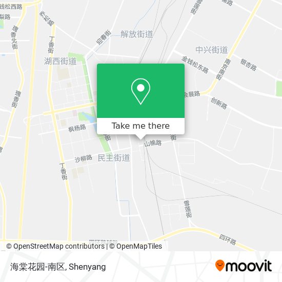 海棠花园-南区 map