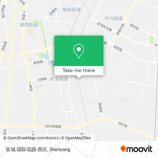 富城·国际花园-西区 map