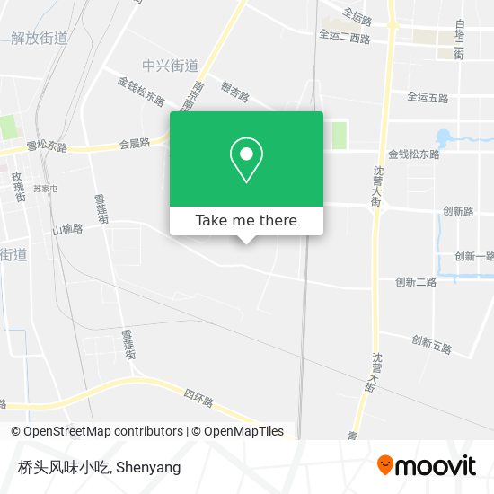 桥头风味小吃 map